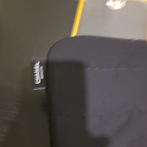 CHANEL Black Padded Laptop Bag - Picture 7 of 11